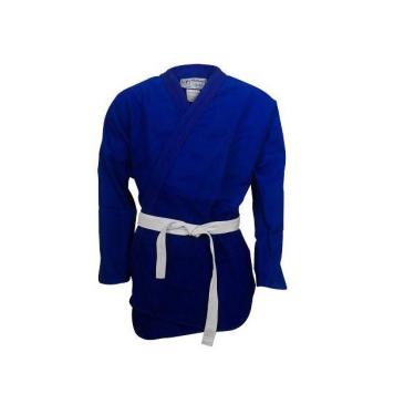 Imagem de Kimono Combate Kids Judo/ Jiu Jitsu Torah Azul M3 Infantil
