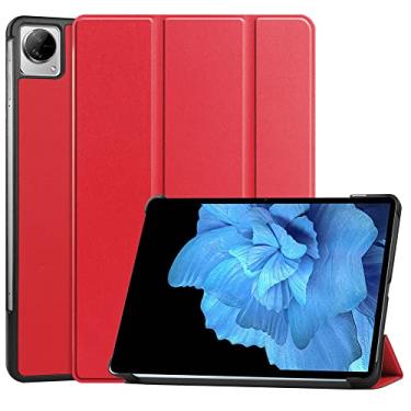 Imagem de Kepuch Couro-PU Capas Bolsas Estojos para Vivo Pad 11" - Vermelho