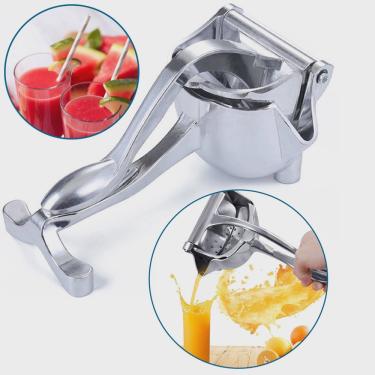 Imagem de Espremedor Manual De Fruta Inox Super Prático Linha Premium