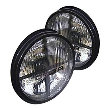 Imagem de Delta Luzes (01-1198-50XB) Kit de farol xenon de 17,78 cm com luzes âmbar para Jeep JK