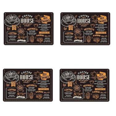 Imagem de Jogo Americano Coffee House - Cafe - 4 Unidades