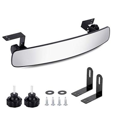 Imagem de BETOOLL 42 cm Espelho retrovisor para carrinho de golfe serve para EZGO, Yamaha, Club Car