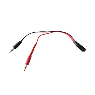Imagem de Cabo Splitter Divisor de Fone e Microfone 1 J2 Fêma x 2 P2 macho XC-ADP-21 X-cell