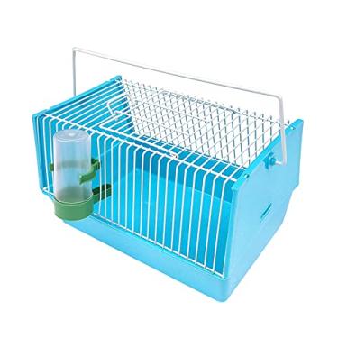 Imagem de KIZQYN Gaiola de viagem de pássaros portátil produtos para animais de estimação gaiola de viagem para pássaros e pequenos animais gaiola de voo