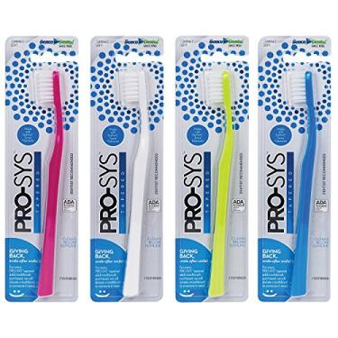 Imagem de Escova de dentes afunilada para adultos PRO-SYS® - Feito com cerdas macias Dupont® Tynex®, Tapered Bristles