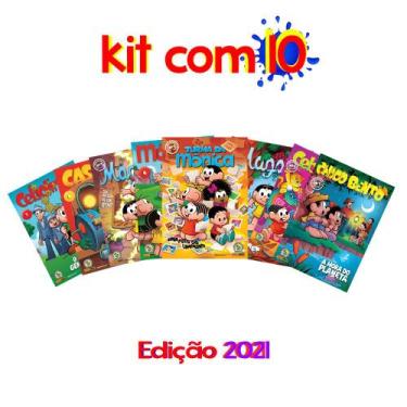 Kit 8 Gibis Mônica And Friends - Totalmente Em Inglês