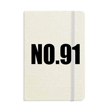 Imagem de Lucky No.91 Número Nome Notebook Capa Rígida Diário Clássico A5 Presente