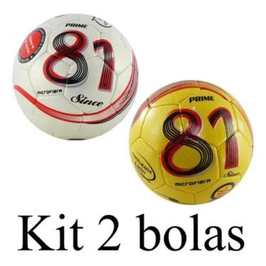 Imagem de Kit 2 Bolas Dalponte 81 Futebol Prime Campo Oficial