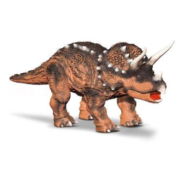 Imagem de Boneco Triceratops Articulado Figura Com Som Dinossauro - Bee Toys