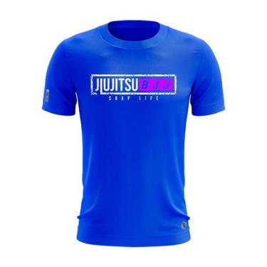 Imagem de Camiseta Jiu Jitsu Padrão Shap Life Roxo Unissex Treino