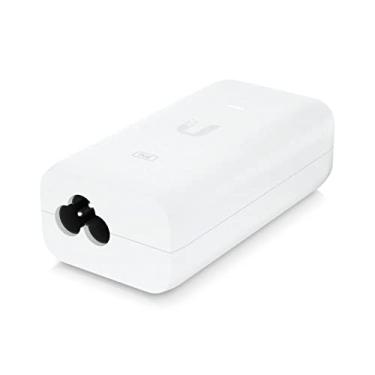 Imagem de Fonte Injetor Poe Ubiquiti U-poe-af-br - Gigabit - Energia e Dados através do cabo Ethernet - Branco