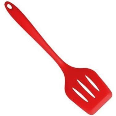Imagem de Espátula Silicone Utensílio Fritar Raspador Cozinha Chef
