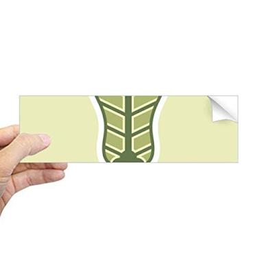 Imagem de DIYthinker Palmleaf Fan Adesivo retangular com estampa chinesa para notebook, janela