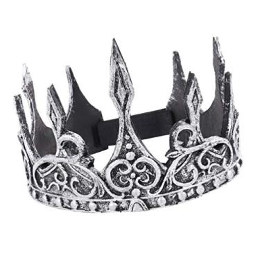 Imagem de Coroa De Aniversário Tiara Real Antiga Coroa De Medieval Coroa Real Coroa De Dia Das Bruxas Coroas De Espuma Roupa De Menino Coroas De Cosplay Rei Adulto Decorações Cara