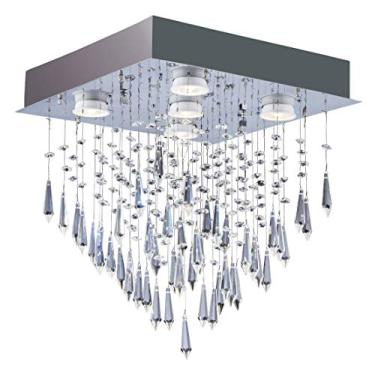 Imagem de Plafon, LLUM Bronzearte, 35623, 250W, Cristal, 5 Luzes