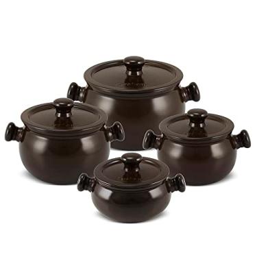 Imagem de Ceraflame Conjunto Premiere+ 4 Peças - Chocolate
