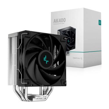 Imagem de Air Cooler DeepCool AK400, 120mm, Intel/AMD, Preto - R-AK400-BKNNMN-G-1