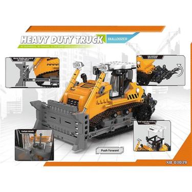 Imagem de Novo Xingbao 03039 Cidade High-tech Series 703pcs O Bulldozer