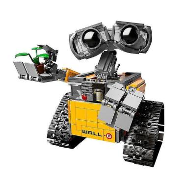 Imagem de Wall E Robot de alta tecnologia Diy Building Block Elétrico Criativo 
