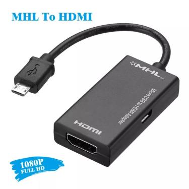Imagem de Plug & Play Universal Micro USB para HDMI HD TV AV Cabo Conversor de TV 1080P Móvel/Laptop MHL Para