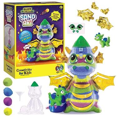 Imagem de Creativity for Kids Sand Art Kit for Kids: Dragon - Arts and Crafts for Kids, Small Gifts (Ages 6+)