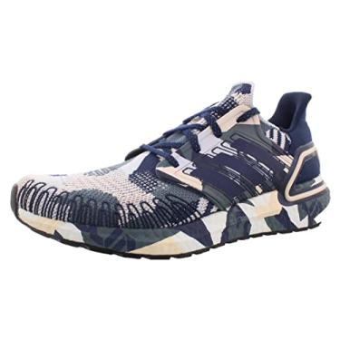 Imagem de adidas Tênis de corrida feminino Ultraboost 20 Sb, Collegiate azul marinho/rosa, 34