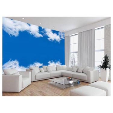 Imagem de Papel De Parede 3D Religioso Céu Azul Nuvens Teto 3,5M Rl76