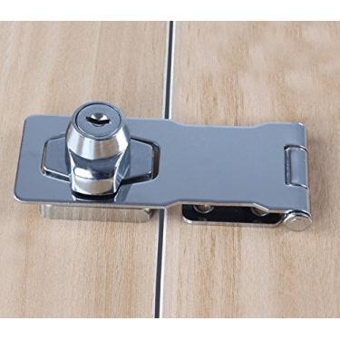 Imagem de Cadeado com chave de fenda dingchi – Fecho com chave de rosca para portas pequenas, armários, 4 lnch, lock 4 lnch