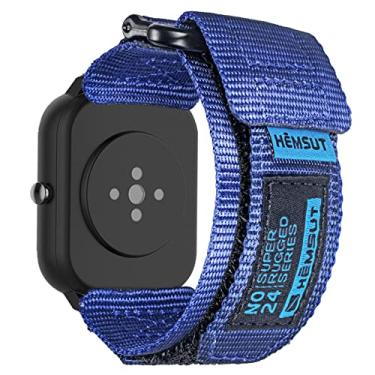 Imagem de Pulseiras de relógio compatíveis com Amazfit, pulseira esportiva de nylon resistente com design de laço trançado para Amazfit GTS 4/4 Mini/3/2 /2e/2 mini, Bip 3 Pro/3/U Pro/Bip/Lite/S/S lite