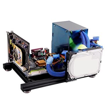Imagem de Caixa De Computador Para Jogos, Faça Você Mesmo, Bancada De Teste De Quadro Aberto, Mini Placa-mãe Itx, Capa De Computador Overlock, Base Mod Diy