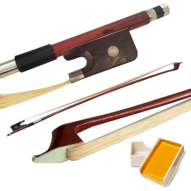 Imagem de Arco de Crina Animal para Violoncelo com Breu Alan