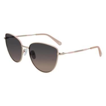 Imagem de Óculos Solar Calvin Klein Jeans Ckj21218s 717 59  Brilho Lente  Degradê-Feminino