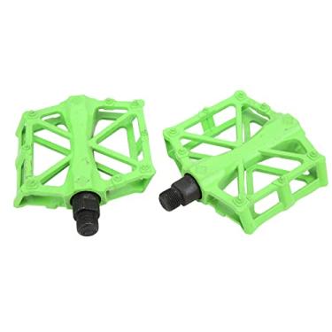 Imagem de Mountain Bicycle Pedals, Ergonomic Widen Aluminum Alloy Bike Pedals for Folding Bike Mountain Bike Fixed Gear Bike