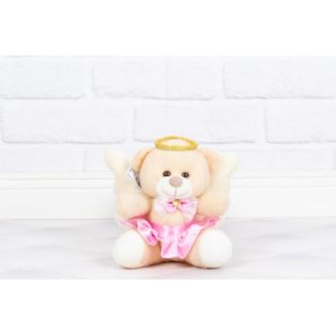 Imagem de URSO DE PELUCIA TEDDE ANJO 18 CM (ROSA)