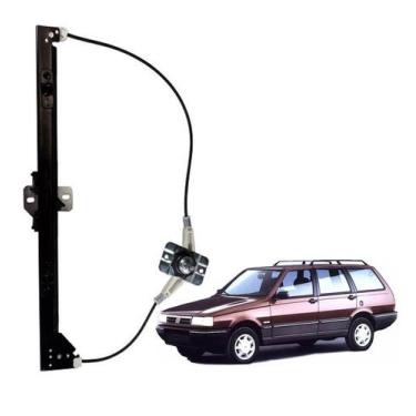 Imagem de Maquina Vidro Manual Elba S CS CLS 4 porta Dianteira Direita - Zinni G