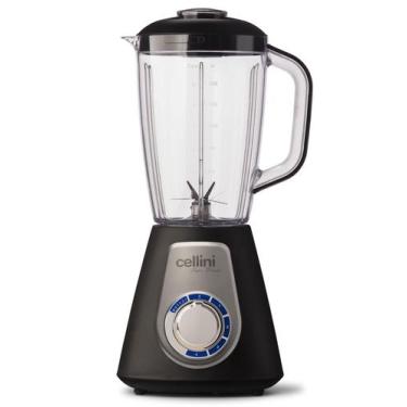 Imagem de Liquidificador Super Blender Cellini Preto 4 Velocidades Faca de 7 Lâm