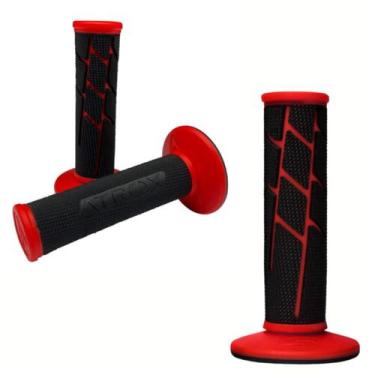 Imagem de Manopla Para Moto Esportiva - Modelo Off Road (Vermelho) - Loja Duas R