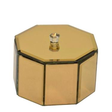 Imagem de Porta Jóias Espelhado 10x10x6 cm - Mabruk