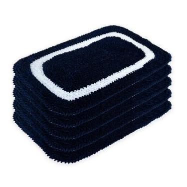 Imagem de Kit 5 Tapetes Frufru Multiuso 60cm x 40cm Decorativos em Malha - Rafal