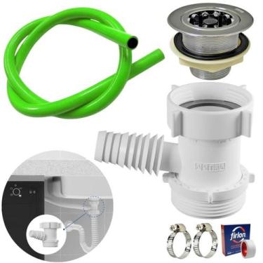 Imagem de Adaptador Máquina De Lavar Louça + Mangueira + Válvula - Astra