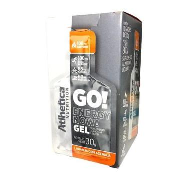 Imagem de GO Energy Now Gel (Display 10 unid. 30g) - Sabor: Laranja c/ Acerola -