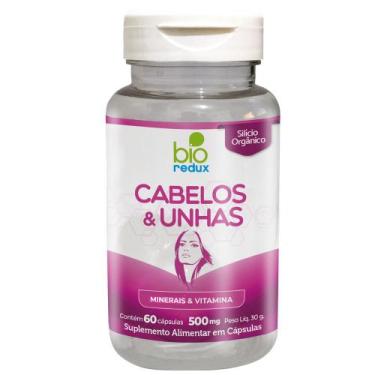 Imagem de Cabelos e Unhas Bio Redux 60 Cápsulas 500mg