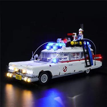 Imagem de GEAMENT LED Light Kit Compatible with Lego Ghostbusters ECTO-1 - Lighting Set for Creator 10274 Building Model (Model Set Not Included)