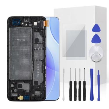 Imagem de JENCYFU Kit de substituição para tela TCL ION X ION V T430W T430M T607DL, tela LCD completa, moldura digitalizadora sensível ao toque, montagem completa com ferramenta de reparo para modelo TCL ION X