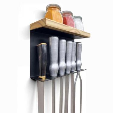 Imagem de Suporte para Espetos Strassis Design SD-7001 Cor: Preto