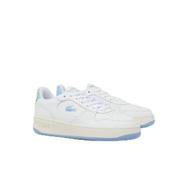 Imagem de Lacoste Tênis feminino L001, Off Wht/Lt Blu, 37