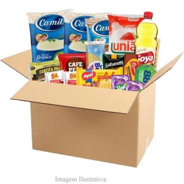 Imagem de Cesta Básica Completa CLB 16 Itens - CLB ALIMENTOS 