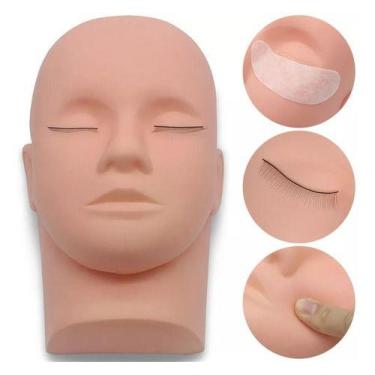 Imagem de Cabeça De Silicone Maquiagem, Cílios Micropigmentação Oferta - OEM