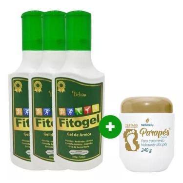 Imagem de Kit 3 Fitogel Gel de Arnica + Parapés Creme Hidratante para os Pés Dou