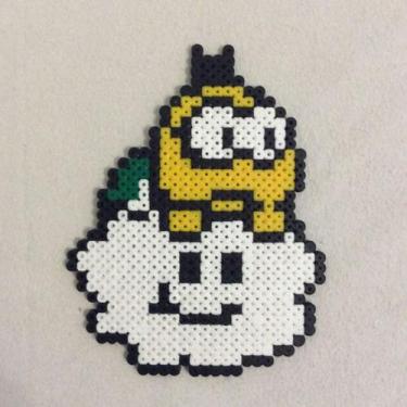 Imagem de Super Mario Bros - Koopa - Pixel Art Figura - Botxelados
